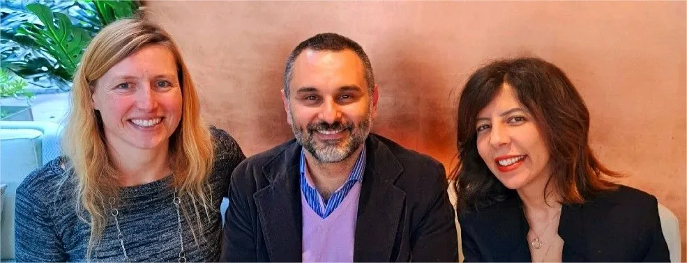 Céline Provost, Salim Azar et Aïda Mimouni-Chaabane